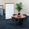 Deluxe Mobile Office Partition Panel with Whiteboard, 36-1/4"W x 77"H
																			