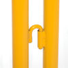 Crowd Control Barrier Powder Coated Yellow 102 L x 40 H x 1-5/8
																			