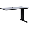 Interion® 48" Right Handed Return Table, Gray
