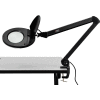 Global Industrial™ 3 Diopter LED Magnifying Lamp, Black