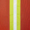 Global Industrial Hi-Vis Safety Vest, 2 in. Lime/Silver Strips, Polyester Mesh, Orange, One Size
																			