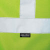 Global Industrial Class 2 Hi-Vis Safety Vest, 2 in. Silver Strips, Polyester Solid, Lime, Size S/M
																			