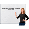 Global Industrial™ Melamine Dry Erase Whiteboard - 72 x 48 - Double Sided