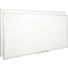 Global Industrial™ Melamine Dry Erase Whiteboard - 4' x 8' - Double Sided - Pack of 2