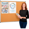 Global Industrial™ Cork Bulletin Board - 48 x 36 - Aluminum Frame