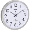 Atomic Wall Clock – 14 in. - Stainless Steel
																			