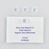 Global Industrial Heavy Duty Magnets, Pack of 4