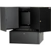 Counter Top Fold Out Computer Cabinet - Black
																			