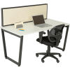 Universal Clamp-On Desk Partition – Fabric
																			