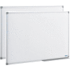 Global Industrial™ Melamine Dry Erase Whiteboard - 36 x 24 - Double Sided - Pack of 2