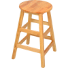 Interion® 24" Wood Stool