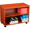 Interion® 30" Under Desk Storage Cabinet - Cherry