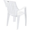 Outdoor Resin Stacking Chair - Pack of 4
																			