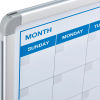 Magnetic Dry Erase Calendar Board - Steel Surface - 36W x 24H
																			