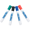 Global Industrial Dry Erase Markers, Bullet Tip, Assorted Colors, 4 Pack