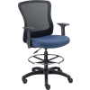 Interion® Mesh Back Task Stool, Blue