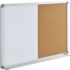 Global Industrial™ 36"W x 24"H Combination Board - Whiteboard/Cork
