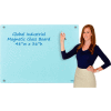 Global Industrial™ Magnetic Glass Dry Erase Board - 48 x 36 - Seafoam