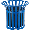 Global Industrial™ Steel Slat Planter - Blue
