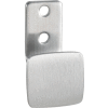 Interion® Square Clothes Hook - Silver Satin Finish