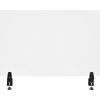 Interion® Mounted Desk Divider - 36W x 24H - Clear
																			