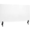 Interion® Mounted Desk Divider - 48W x 24H - Clear
																			