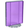 Global Approved 700500-PUR Pegboard Countertop Display, 16" x 20", Purple Opaque ,1 Piece