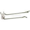 Global Approved 701236 6" Flip Scan Quick Back Hook 0.187" Diameter