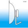 Suction Cup With Hook, 1-3/4" O.D. - Pkg Qty 100