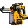 DeWALT DCH273P2DH 20V MAX 1" Cordless SDS-plus Brushless L-Shape Rotary Hammer Kit & Dust Extractor