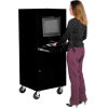 MOBILE SECURITY LOCKING CABINET Comfortable Working Height