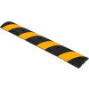 Global Industrial™ 72in Portable Rubber Speed Bump, Yellow Stripes
																			