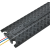Global Industrial™ Molded Rubber Cable Protector, Black