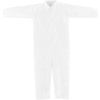 Global Industrial™ Disposable Microporous Coverall, Open Wrists/Ankles, White, Large, 25/Case