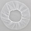 Global Industrial™ Nylon Hairnet, 20", Honeycomb, White, 100/Bag