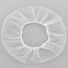 Global Industrial™ Nylon Hairnet, 24", Honeycomb, White, 100/Bag