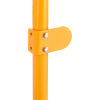 Global Spring-Loaded Safety Swing Gate, 24” – 40” W Opening, Yellow
																			