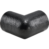 2D Protective Safety Corner Guards, PU Foam, Adhesive Backed, Black, 1/Each