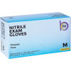 Exam Rated Nitrile Disposable Gloves, 4 MIL, Blue, Medium, 100/Box
																			