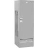 Steel Gear Locker With Solid Door, 24"Wx24"Dx72"H, Gray, Unassembled