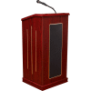 The Prestige Podium / Lectern with Sound - Mahogany