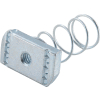 Global Industrial 1-5/8" Channel Nut P1006-1420egs, Electro-Galvanized, 1/4-20 - Pkg Qty 25