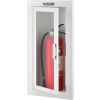 Fire-Extinguisher-Cabinet,-Semi-Recessed,-Acrylic-Window,-Fits-2---6.5lb.-Extinguisher
																			