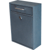 Mail Boss Epoch Wall Mount Locking Drop Box 7415 11-1/4"W x 4-3/4"D x 16-1/4"H Granite