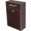 Mail Boss Epoch Wall Mount Locking Drop Box 7418 11-1/4"W x 4-3/4"D x 16-1/4"H Bronze