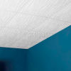 Genesis Designer Drifts PVC Ceiling Tile 751-00, Waterproof & Washable, 2'L X 2'W, White
