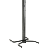 Global Industrial™ 81"H Freestanding Orbit Steel Post with Power Outlets - Black