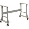 Steel Framing of Fixed Height Mobile Work Bench