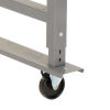 5 Inch Casters on Mobile Plastic Top Height Adjustable Workbench
