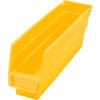 Shelf Bin Nestable 2-3/4"W X 11-5/8"D X 4"H Yellow